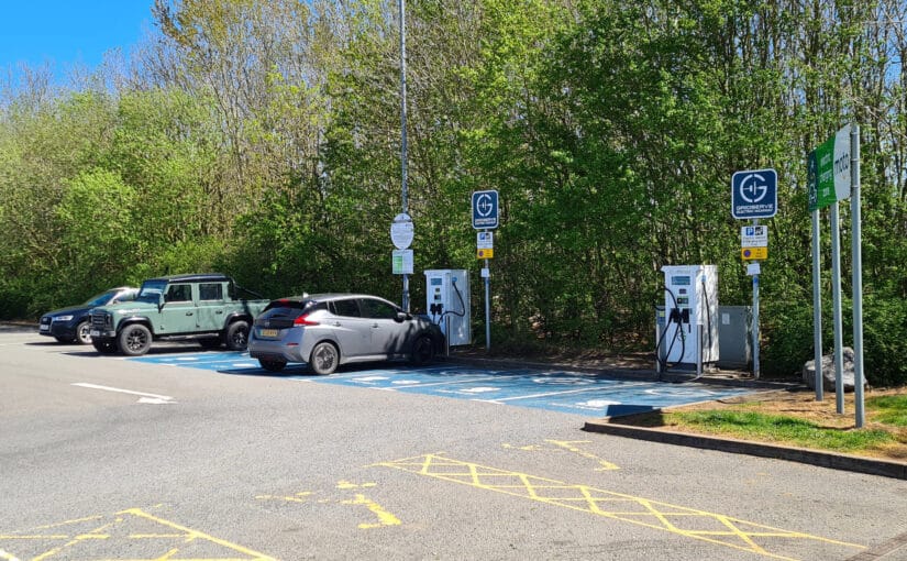 Donnington Services Gridserve Charging Station